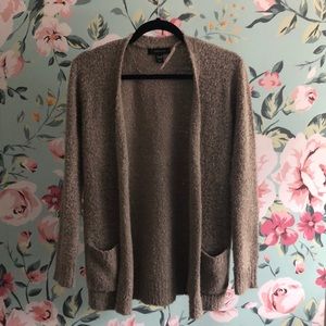 Cozy Beige Teddy Bear Cardigan